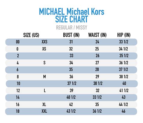 michael kors größentabelle jacke|michael kors waist size.